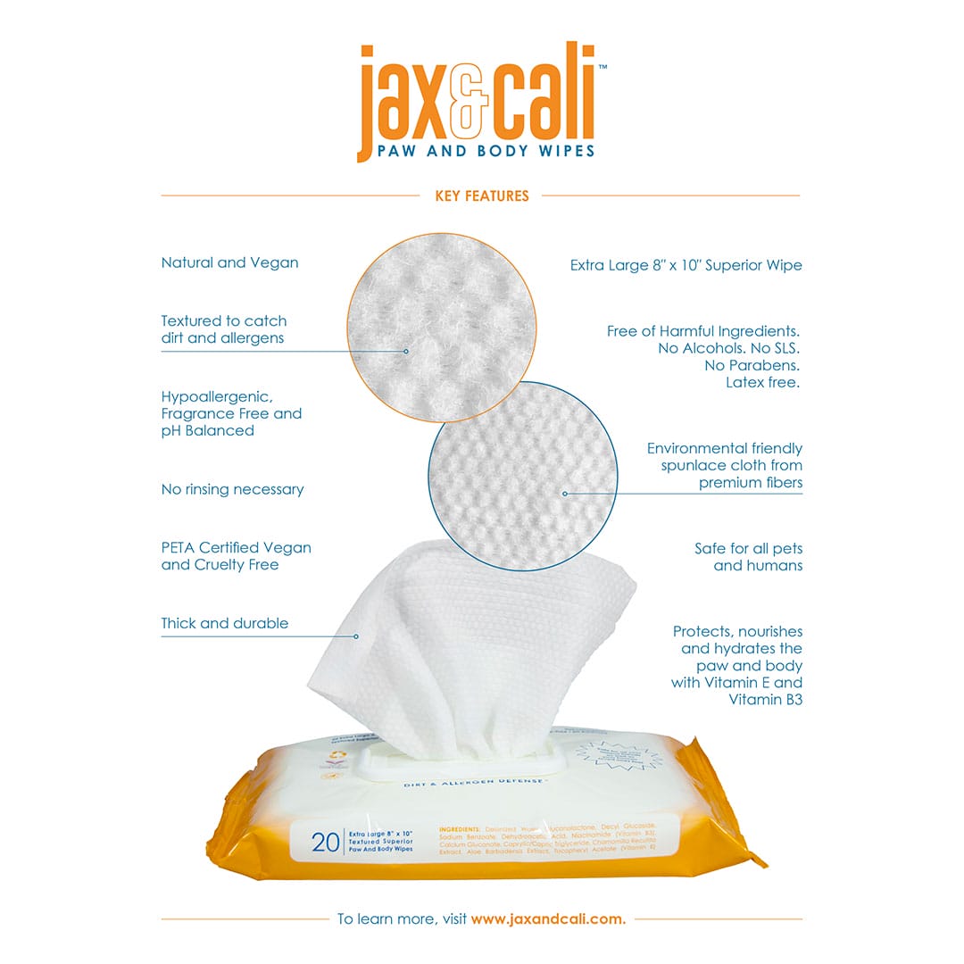 Benefits of Jax & Cali Wipes